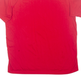 ADIDAS Mens T-Shirt Red M