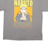 NARUTO Mens T-Shirt Grey L