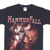 FRUIT OF THE LOOM Hammer Fall Mens T-Shirt Black S