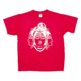 HB BLUE Mens T-Shirt Red M