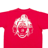 HB BLUE Mens T-Shirt Red M