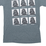 GILDAN Expressions Of Vader Mens T-Shirt Grey S