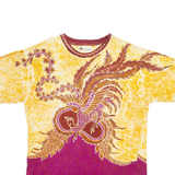 KERIS FASHION Peacock Mens T-Shirt Brown S