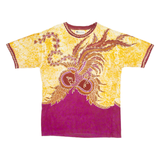 KERIS FASHION Peacock Mens T-Shirt Brown S