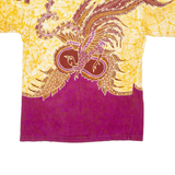KERIS FASHION Peacock Mens T-Shirt Brown S