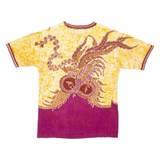 KERIS FASHION Peacock Mens T-Shirt Brown S