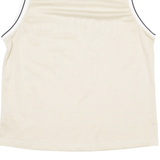 LA SHADY Womens Jersey Beige Sleeveless USA S