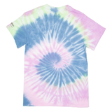 GILDAN Tie Dye Womens T-Shirt Blue S