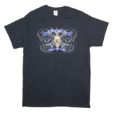 GILDAN Metal Scar Mens T-Shirt Black M