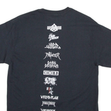 GILDAN Metal Scar Mens T-Shirt Black M