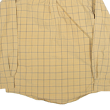 TIMBERLAND Mens Shirt Beige Check Long Sleeve S