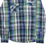 BARBOUR Mens Shirt Blue Check Long Sleeve S