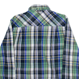 BARBOUR Mens Shirt Blue Check Long Sleeve S