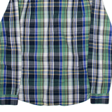 BARBOUR Mens Shirt Blue Check Long Sleeve S