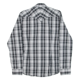 LEVI'S Mens Shirt Blue Check Long Sleeve M