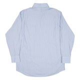 TOMMY HILFIGER Mens Shirt Blue Striped Long Sleeve M