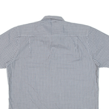 PIERRE CARDIN Mens Shirt Blue Check 2XL