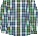 FARAH Slim Fit Mens Shirt Blue Check Long Sleeve S