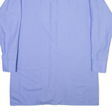 AMSA Mens Plain Shirt Blue Long Sleeve L