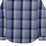 CALVIN KLEIN JEANS Mens Shirt Blue Check Long Sleeve M