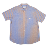 WRANGLER Mens Shirt Blue Striped M