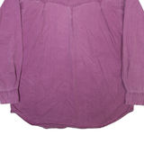 ALBUM Mens Plain Shirt Purple Long Sleeve L