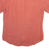 BOSS Mens Plain Shirt Orange M