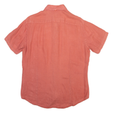 BOSS Mens Plain Shirt Orange M