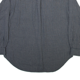 REPLAY Mens Shirt Grey Check Long Sleeve L