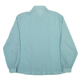 SOMMERMANN Womens Plain Shirt Green Long Sleeve M