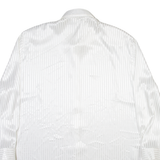 PARK LANE Mens Plain Shirt White Long Sleeve XL