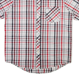 BEN SHERMAN Mens Shirt White Check M