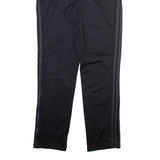ADIDAS Mens Track Pants Black Straight L W26 L30