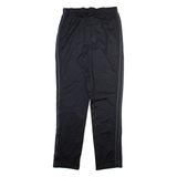ADIDAS Mens Track Pants Black Straight L W26 L30