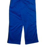 ADIDAS Mens Track Pants Blue Straight L W26 L30