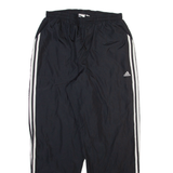 ADIDAS Mens Track Pants Black Straight L W29 L29