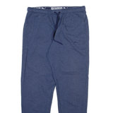 PUMA Mens Joggers Blue Tapered L W32 L30
