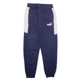 PUMA Womens Joggers Blue Tapered S W26 L29