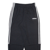 ADIDAS Mens Joggers Black Tapered M W26 L28