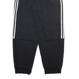 ADIDAS Mens Joggers Black Tapered M W26 L28