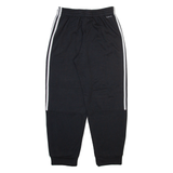 ADIDAS Mens Joggers Black Tapered M W26 L28