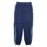 ADIDAS Womens Joggers Blue Tapered L W28 L28