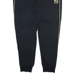 PUMA Mens Joggers Black Tapered XL W36 L30