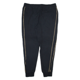 PUMA Mens Joggers Black Tapered XL W36 L30