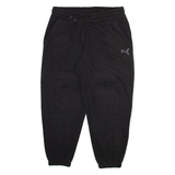PUMA Mens Joggers Black Tapered L W32 L26
