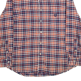 CHAPS Mens Shirt Blue Check Long Sleeve M