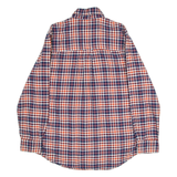 CHAPS Mens Shirt Blue Check Long Sleeve M