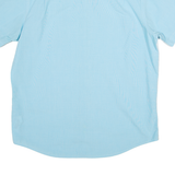 CHAPS Custom Fit Mens Plain Shirt Blue L