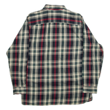 CHAPS Mens Shirt Black Check Long Sleeve XL