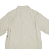 WRANGLER Mens Plain Shirt Beige 90s M